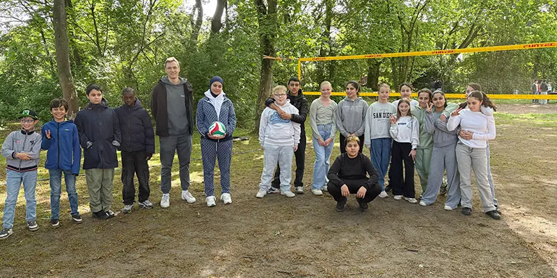 Neue Pausenangebote im Schulgarten